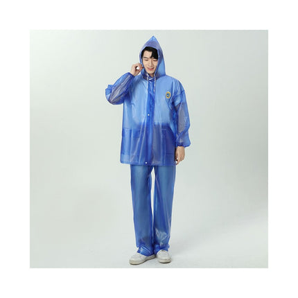 Men's Raincoats Women's Raincoats Lightweight Rain suit Waterproof Rain Jacket And Pants Set