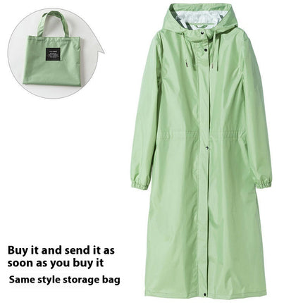 Rain Coats,Lightweight Women's Waterproof Raincoat Long Outdoor Rain Jacket with Zipper Raincoats