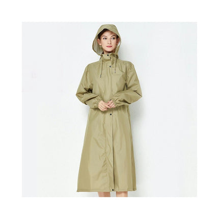 Rain Coats,Lightweight Women's Waterproof Raincoat Long Outdoor Rain Jacket with Zipper Raincoats