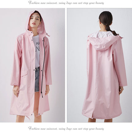 Raincoats For Women's Long Waterproof Raincoat with Hood Lightweight Rain Pants Men's Raincoats