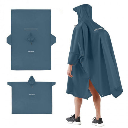 Rain Poncho Multifunctional Raincoat Waterproof Raincoats for Men Women Adult Hiking Camping