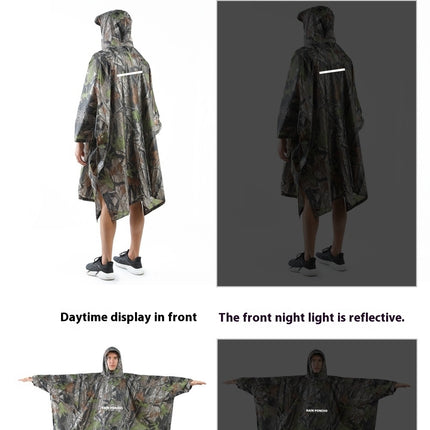 Rain Poncho Multifunctional Raincoat Waterproof Raincoats for Men Women Adult Hiking Camping