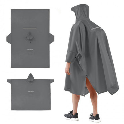 Rain Poncho Multifunctional Raincoat Waterproof Raincoats for Men Women Adult Hiking Camping