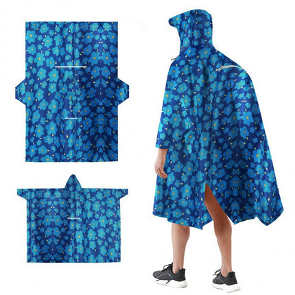 Rain Poncho Multifunctional Raincoat Waterproof Raincoats for Men Women Adult Hiking Camping