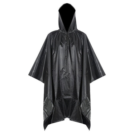 Men's Raincoats Rain Poncho Raincoat Waterproof with Hood for Adult Hiking Fishing Camping