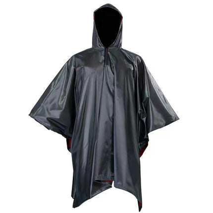 Men's Raincoats Multifunctional Raincoat Cycling Camping Lightweight Poncho Outdoor Rain Coat