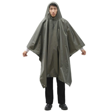 Waterproof Rain Poncho for Camping Hiking,Multifunctional Lightweight Raincoat Men's Raincoats