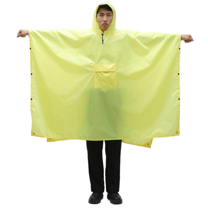 Waterproof Rain Poncho for Camping Hiking,Multifunctional Lightweight Raincoat Men's Raincoats