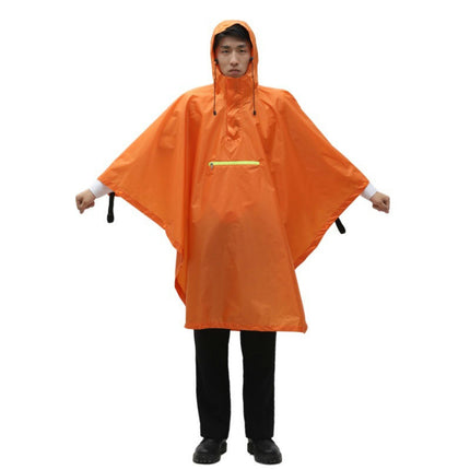 Waterproof Rain Poncho for Camping Hiking,Multifunctional Lightweight Raincoat Men's Raincoats