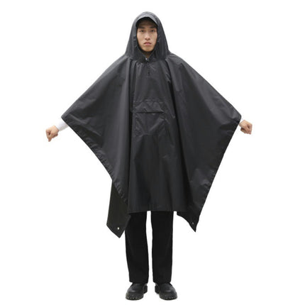 Waterproof Rain Poncho for Camping Hiking,Multifunctional Lightweight Raincoat Men's Raincoats