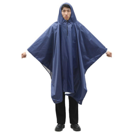 Waterproof Rain Poncho for Camping Hiking,Multifunctional Lightweight Raincoat Men's Raincoats