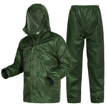 Rain Suit, Rain Gear for Men Women Waterproof Work Lightweight Raincoats,Raincoat and Rain Pants