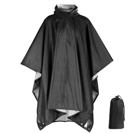 Raincoat,Multifunctional Raincoat with Hood Hiking Lightweight Poncho Outdoor Camping