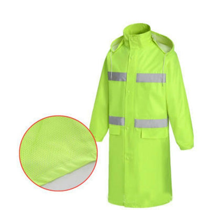 Outdoor Raincoats Reflective Rain Coats Reusable Rain Ponchos Rain Coat for Men Women