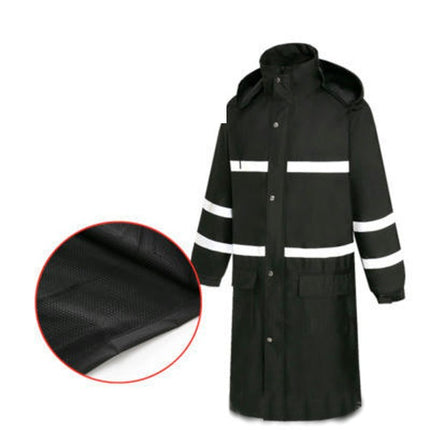 Outdoor Raincoats Reflective Rain Coats Reusable Rain Ponchos Rain Coat for Men Women