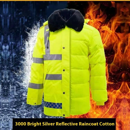 Raincoat,Reflective Rain Jacket Waterproof Rain Coat,Reflective Rain Jackets for Men Winter