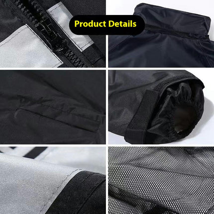 Rain Suits for Men Women Waterproof Lightweight Raincoat Jacket Coat with Pants Cycling Raincoats