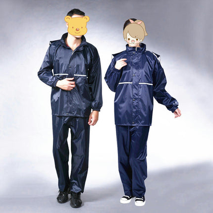 Waterproof Rain Suit for Men,Lightweight Rain jacket with Pants Raincoat for Motorcycle Cycling