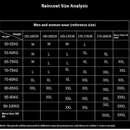 Reflective Raincoats Waterproof Rain Suits for Men Windproof Rain Jackets and Pants