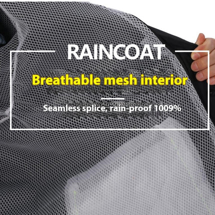 Reflective Raincoat Rain Suit for Men Women Lightweight Waterproof Raincoats Jackets and Pants