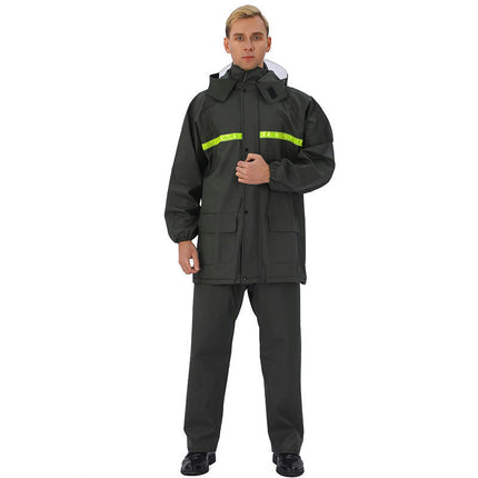 Rain Suits for Men Raincoat and Rain Pants Cycling Reflective Waterproof Raincoats