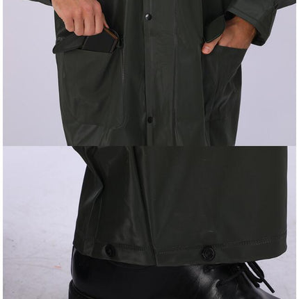 Rain Suits for Men Women Waterproof, Rain Coats Reflective Durable Rain Jacket Pants