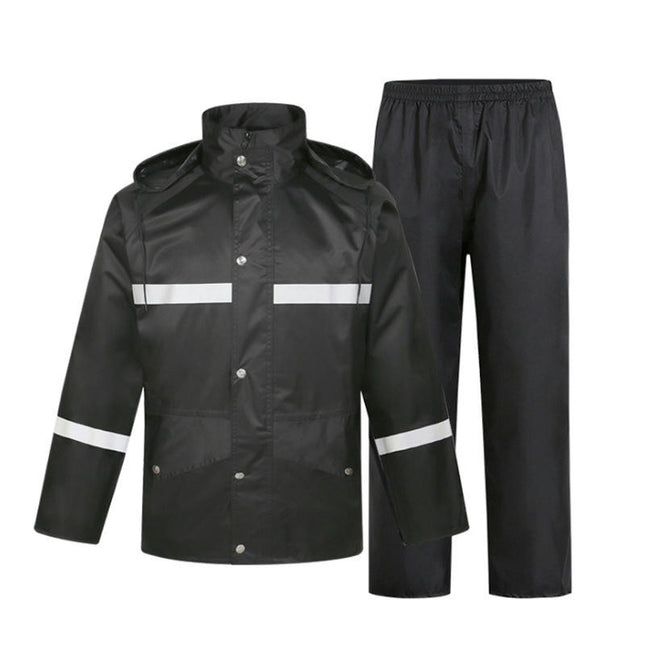 Split Raincoat,Rain Suit Set Waterproof Raincoat Reflective Raincoat And Rain Pants Set For Men