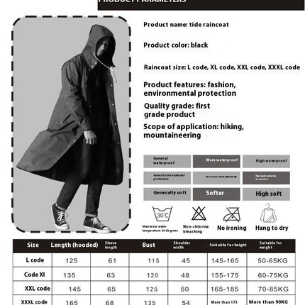 Raincoat Portable Ponchos,Waterproof EVA Rain Jacket for Men and Women Rain Poncho for Outdoor