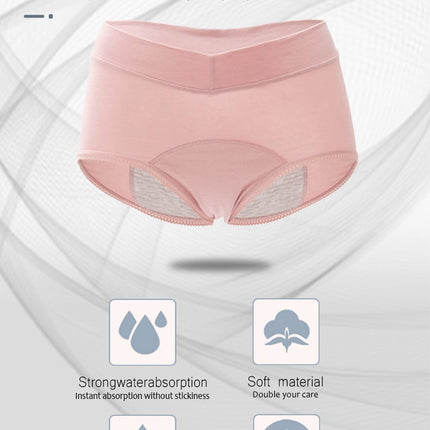 Womens Menstrual Period Panties Cotton Leak Proof Briefs 3 Pack