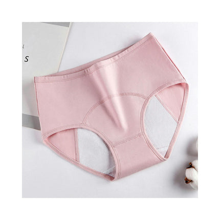 Women's Menstrual Period Briefs Soft Cotton Panties 3 Pack