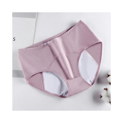 Women's Menstrual Period Briefs Soft Cotton Panties 3 Pack