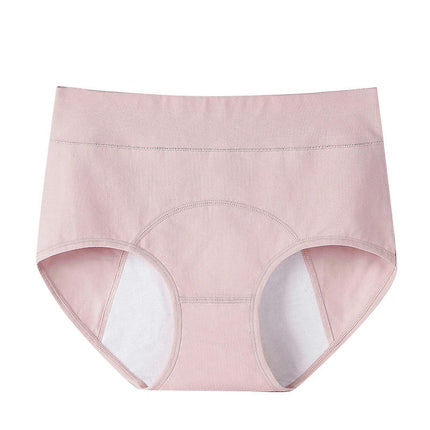 Women's Menstrual Period Briefs High Waisted Cotton Panties 3 Pack