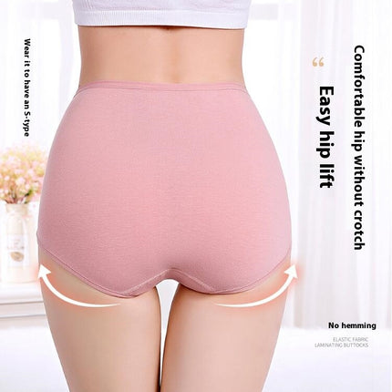 High Waisted Underwear for Women Stretch Cotton Briefs Panties 5 Pack