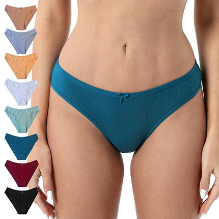 Women's Stretch Panties Moisture-Wicking Cotton Underpants 5 Pack