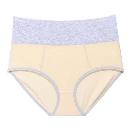 5 Pack Cotton High Waist Underwear for Women Soft Comfortable Briefs Panty