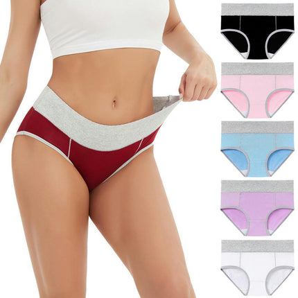 3 Pack High Waist Underwear for Women Soft Comfortable Briefs Panty