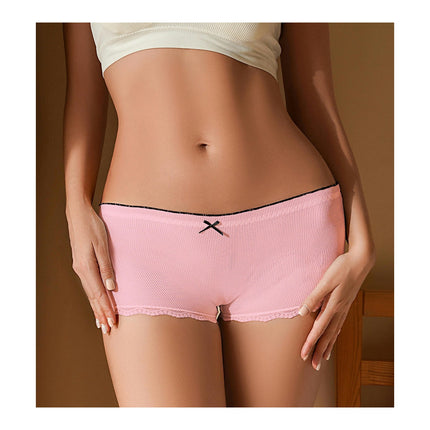 Women's Breathable Soft Stretch Cotton Underwear Boyshorts