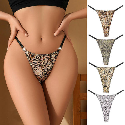 Adjustable G-string Thong for Women Stretch Underwear T-Back Low Waist Sexy Panties