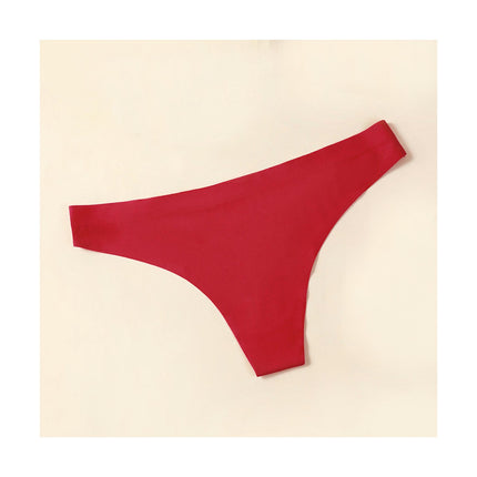 Women's Seamless Thongs No Show Panties Breathable Thong Panties