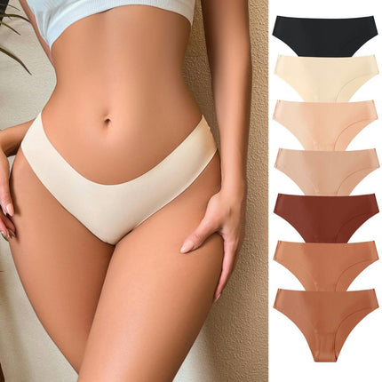 Seamless Underwear for Women No Show Underwear Breathable Bikini Panties