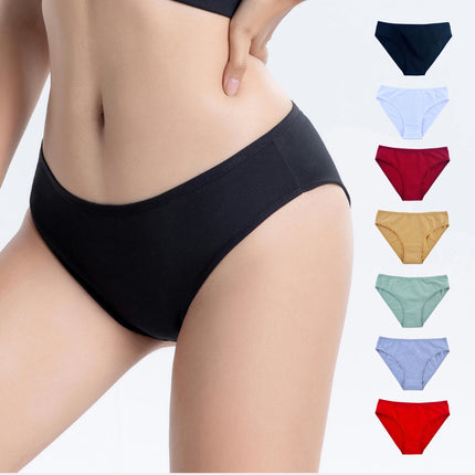 Women's Underwear Soft Breathable Cotton Brief Ladies Panties