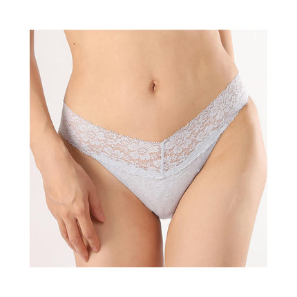 Thongs for Women Lace Underwear Breathable Stretch Hipster Sexy Thong Panties