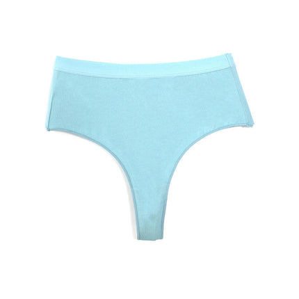 Thongs for Womens High Waisted Underwear Sexy Breathable Panties