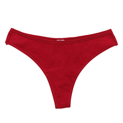 Womens Thongs Invisible Panties No Show Breathable G-String Cotton Thongs