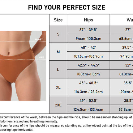 Women's High Waist Cotton Underwear Soft Comfortable Brief Panties