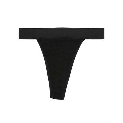 Thongs for Women Sexy No Show Breathable Underwear Stretch Straps T-Back Tangas Panties