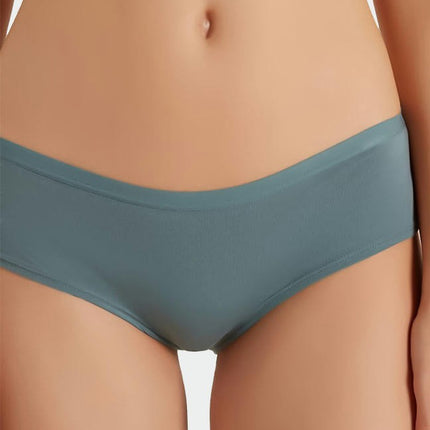 Women's Cotton Underwear Low Rise Breathable Briefs Panties