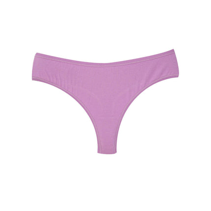 Womens Thongs Underwear Cotton Breathable Low Rise Panties