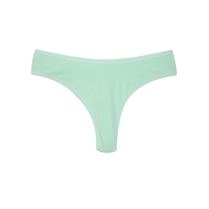 Womens Thongs Underwear Cotton Breathable Low Rise Panties