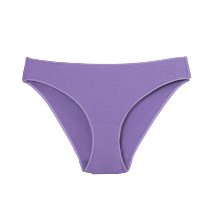 Women's Soft Cotton Low Rise Stretch Breathable Briefs Panties